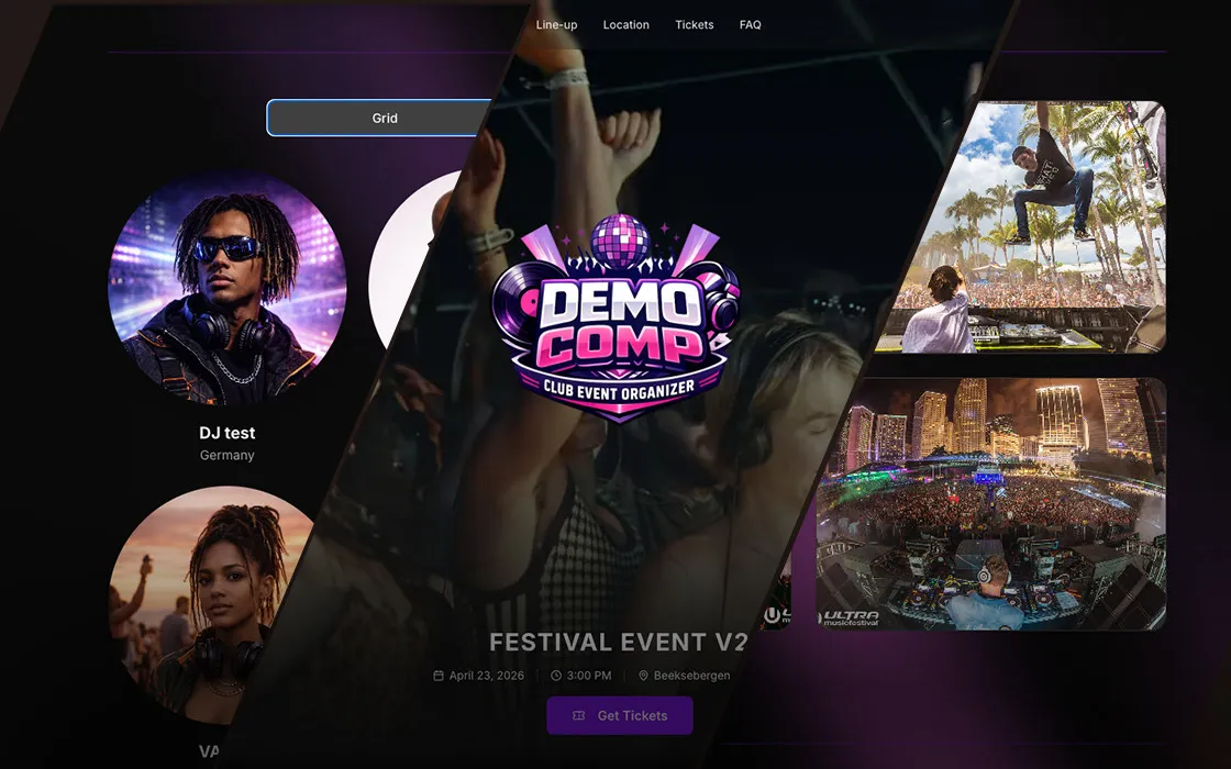 Event page